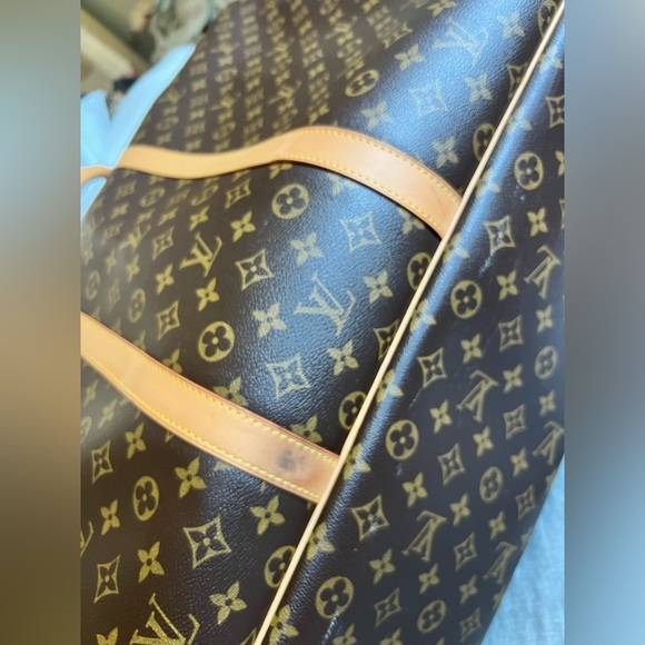 Louis Vuitton Monogram SIRIUS 70 Canvas Leather Luggage Zip Soft Suitcase - Picture 4 of 16